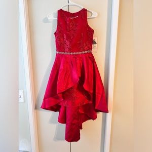 Girls Rare Editions size 16 dress. Red. New with tags.